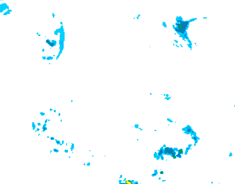 GDPS precipitation 216 hour forecast chart for Canada based on 2026/04/18 0000Z data
