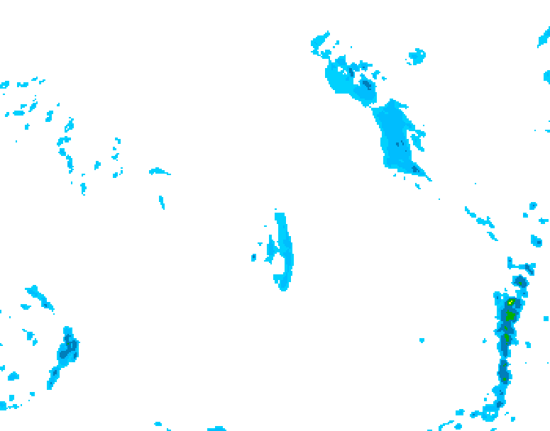 GDPS precipitation 054 hour forecast chart for Canada based on 2026/04/18 1200Z data