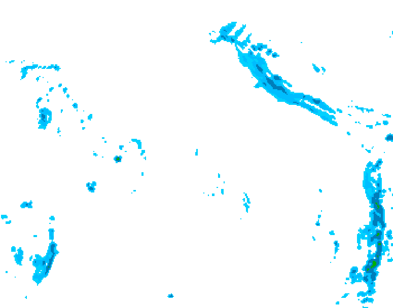 GDPS precipitation 066 hour forecast chart for Canada based on 2026/04/18 1200Z data