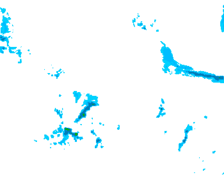 GDPS precipitation 114 hour forecast chart for Canada based on 2026/04/18 1200Z data