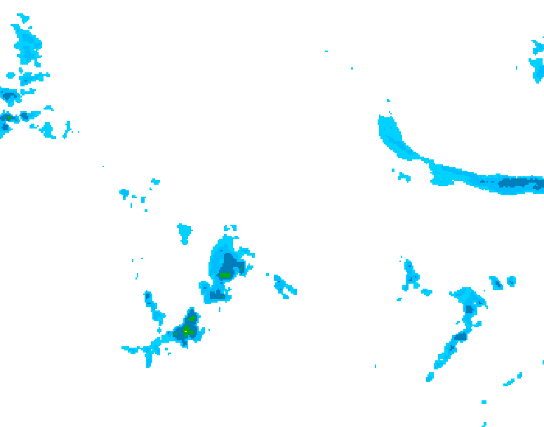 GDPS precipitation 120 hour forecast chart for Canada based on 2026/04/18 1200Z data