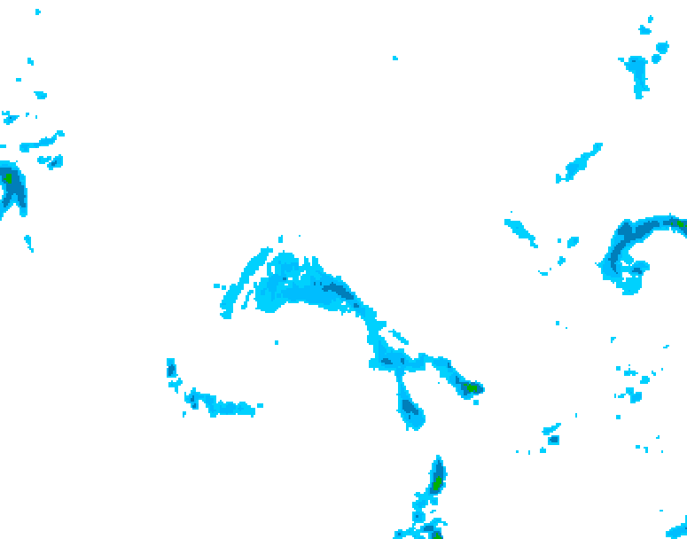 GDPS precipitation 162 hour forecast chart for Canada based on 2026/04/18 1200Z data