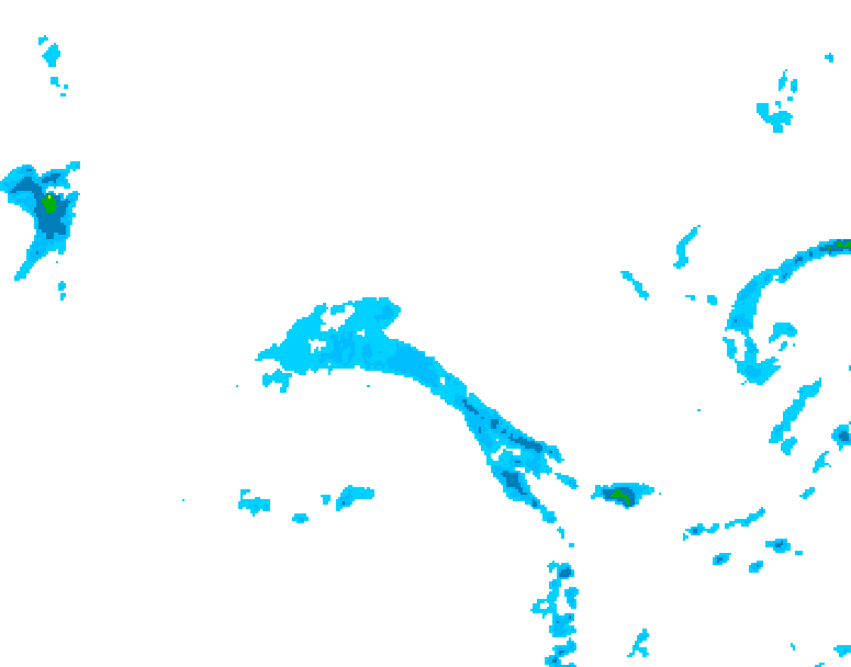 GDPS precipitation 168 hour forecast chart for Canada based on 2026/04/18 1200Z data