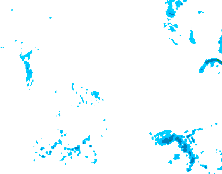 GDPS precipitation 204 hour forecast chart for Canada based on 2026/04/18 1200Z data