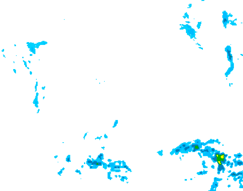 GDPS precipitation 216 hour forecast chart for Canada based on 2026/04/18 1200Z data