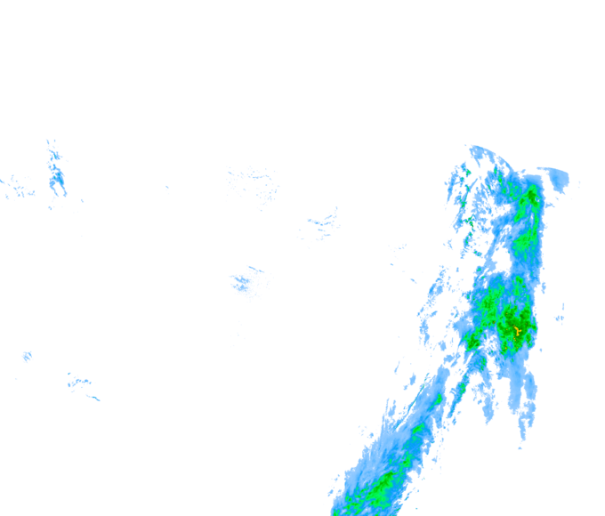 Weather radar data valid at 2026/04/18 14:54 UTC