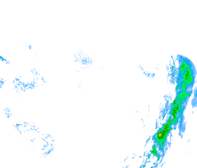 Weather radar data valid at 2026/04/18 20:42 UTC