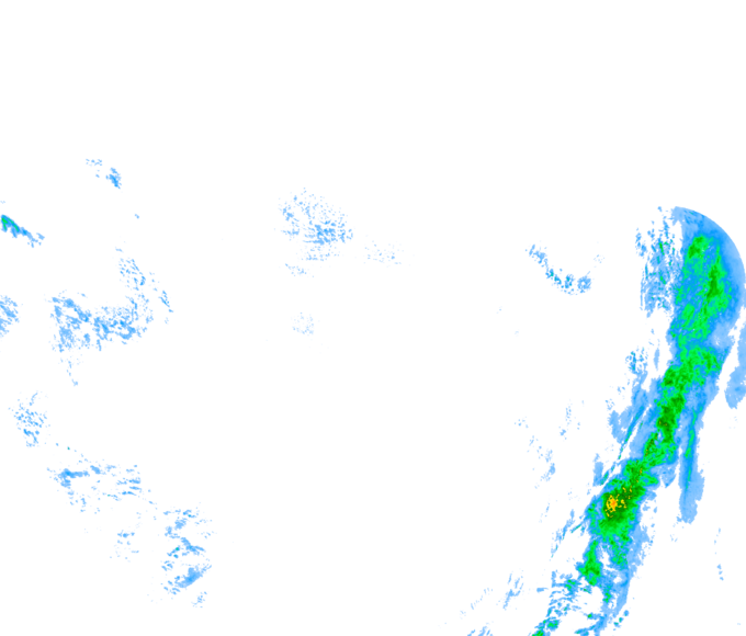 Weather radar data valid at 2026/04/18 21:00 UTC