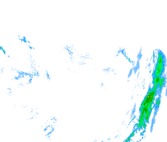 Weather radar data valid at 2026/04/18 22:42 UTC