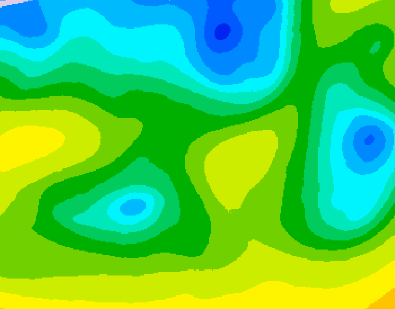 GDPS 500 millibar geopotential height 156 hour forecast chart for Canada based on 2026/04/19 0000Z data