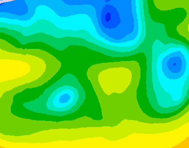 GDPS 500 millibar geopotential height 162 hour forecast chart for Canada based on 2026/04/19 0000Z data