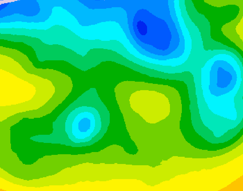 GDPS 500 millibar geopotential height 168 hour forecast chart for Canada based on 2026/04/19 0000Z data