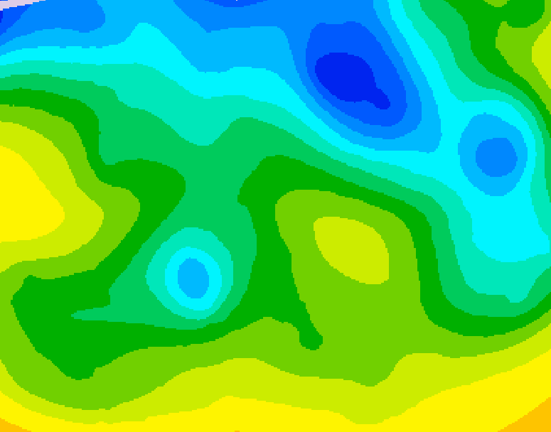 GDPS 500 millibar geopotential height 174 hour forecast chart for Canada based on 2026/04/19 0000Z data