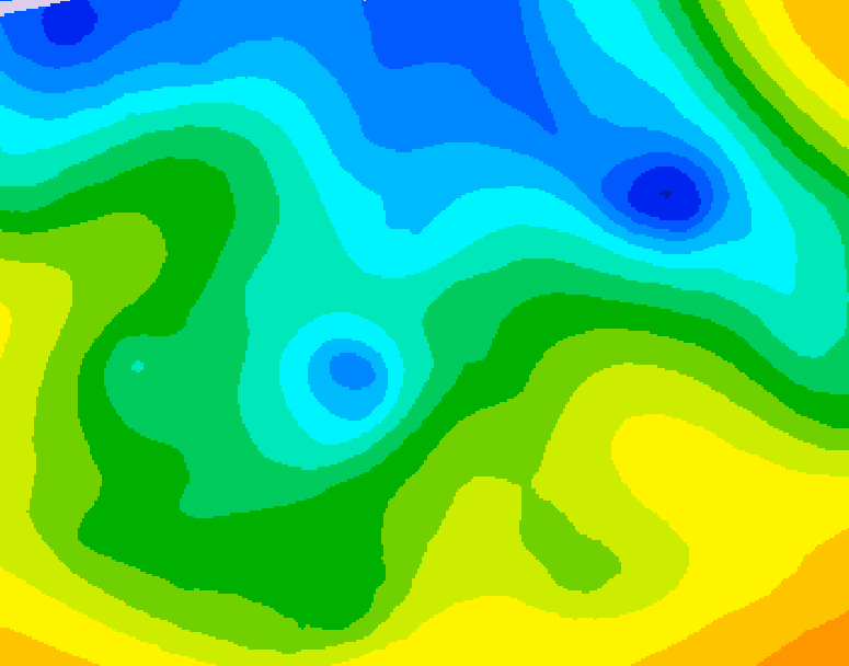 GDPS 500 millibar geopotential height 204 hour forecast chart for Canada based on 2026/04/19 0000Z data