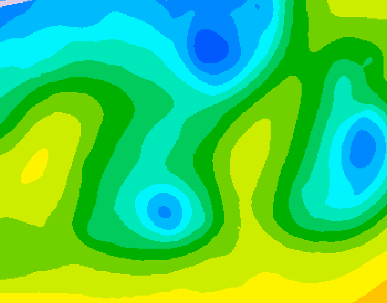 GDPS 500 millibar geopotential height 144 hour forecast chart for Canada based on 2026/04/19 1200Z data
