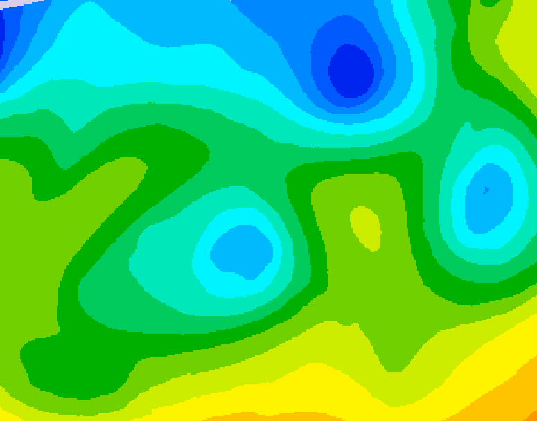 GDPS 500 millibar geopotential height 174 hour forecast chart for Canada based on 2026/04/19 1200Z data