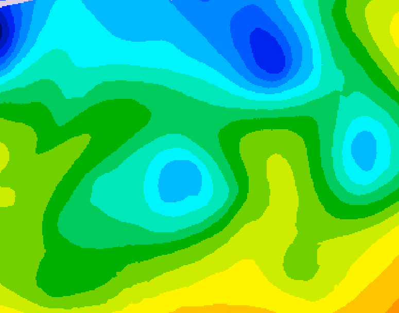 GDPS 500 millibar geopotential height 180 hour forecast chart for Canada based on 2026/04/19 1200Z data