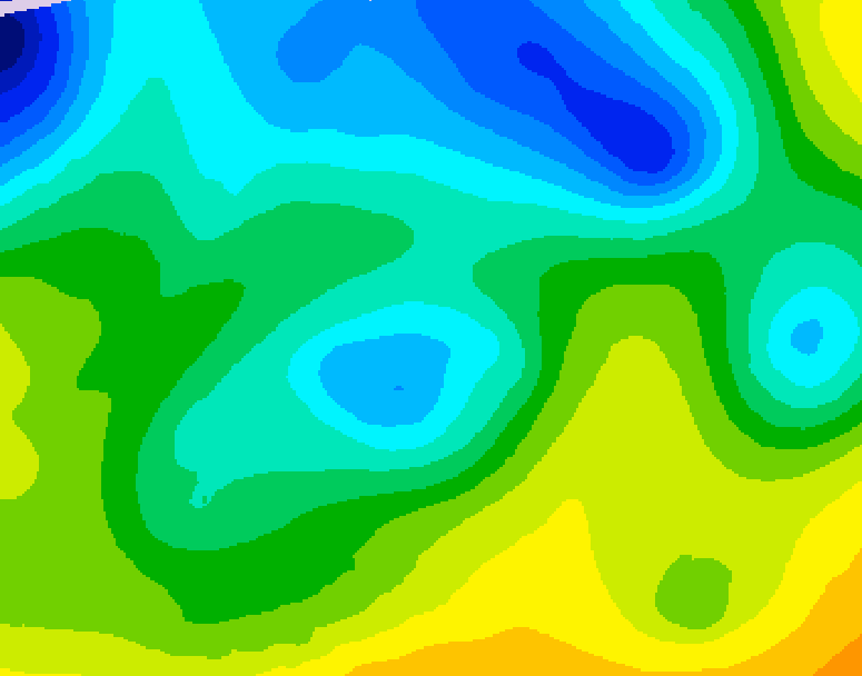 GDPS 500 millibar geopotential height 192 hour forecast chart for Canada based on 2026/04/19 1200Z data