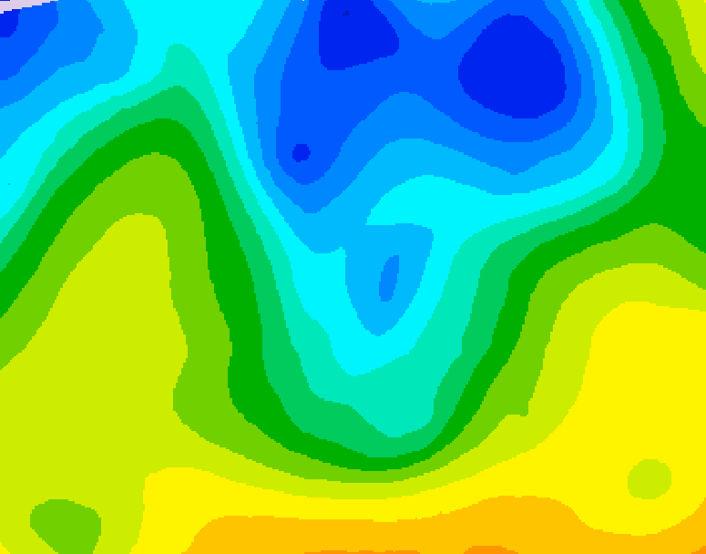 GDPS 500 millibar geopotential height 240 hour forecast chart for Canada based on 2026/04/19 1200Z data