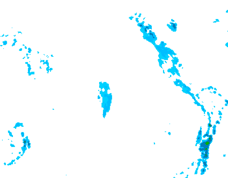 GDPS precipitation 036 hour forecast chart for Canada based on 2026/04/19 0000Z data