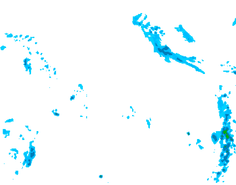 GDPS precipitation 054 hour forecast chart for Canada based on 2026/04/19 0000Z data