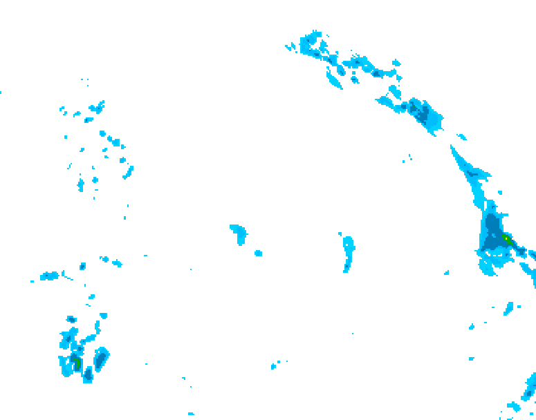 GDPS precipitation 072 hour forecast chart for Canada based on 2026/04/19 0000Z data