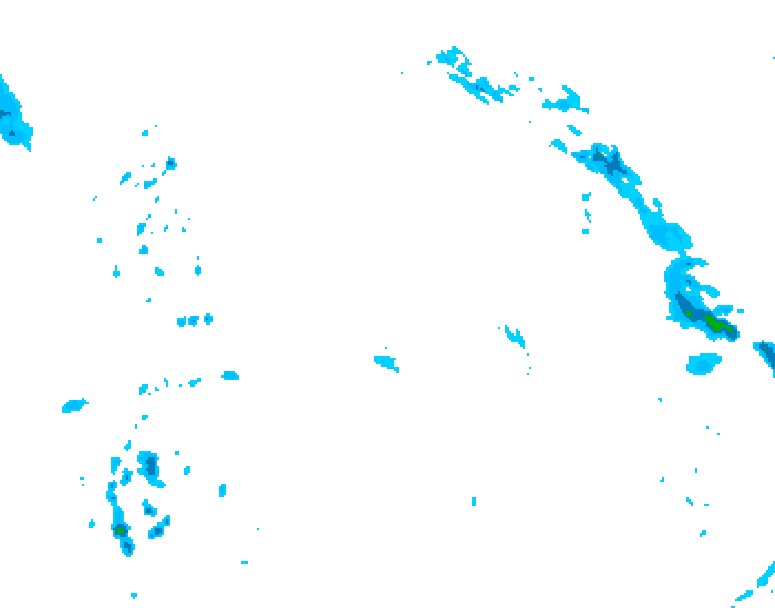 GDPS precipitation 078 hour forecast chart for Canada based on 2026/04/19 0000Z data