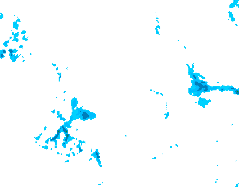 GDPS precipitation 096 hour forecast chart for Canada based on 2026/04/19 0000Z data