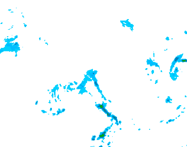 GDPS precipitation 144 hour forecast chart for Canada based on 2026/04/19 0000Z data