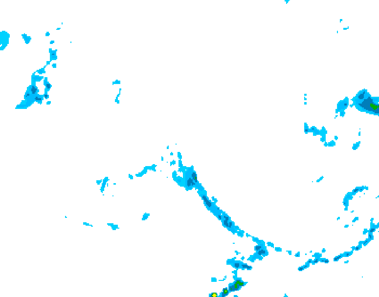 GDPS precipitation 156 hour forecast chart for Canada based on 2026/04/19 0000Z data