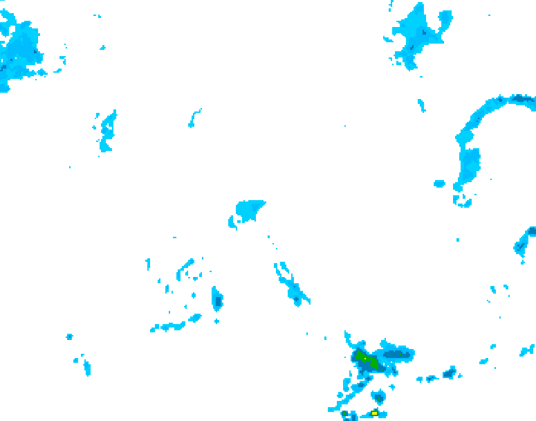 GDPS precipitation 168 hour forecast chart for Canada based on 2026/04/19 0000Z data