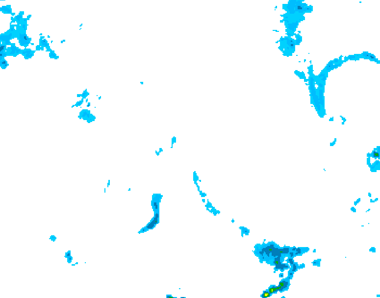 GDPS precipitation 174 hour forecast chart for Canada based on 2026/04/19 0000Z data