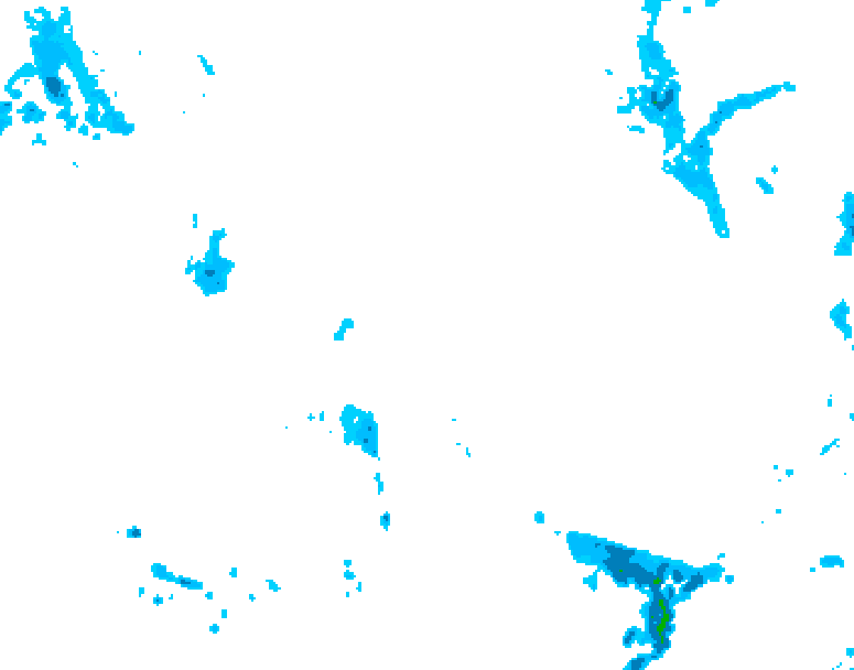 GDPS precipitation 180 hour forecast chart for Canada based on 2026/04/19 0000Z data
