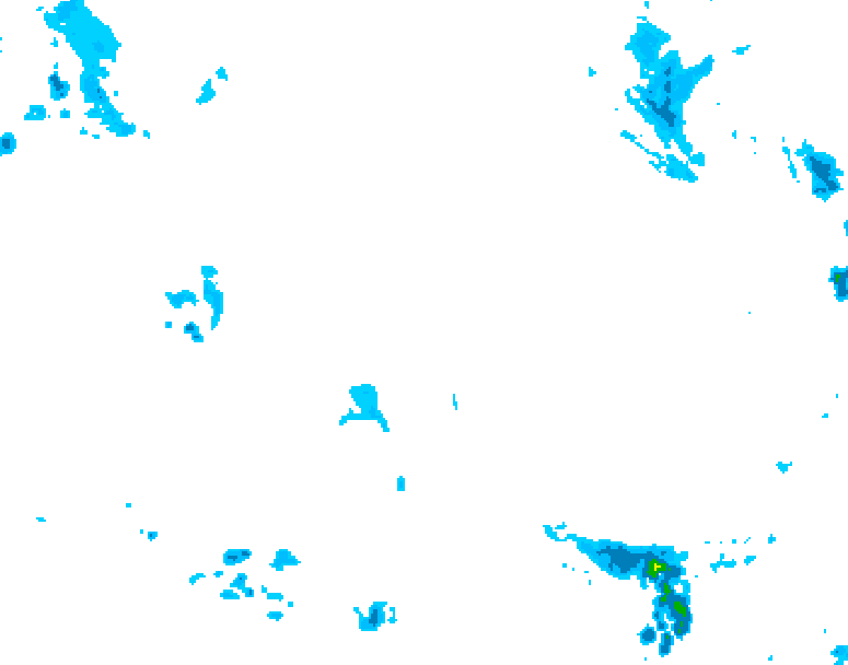 GDPS precipitation 186 hour forecast chart for Canada based on 2026/04/19 0000Z data