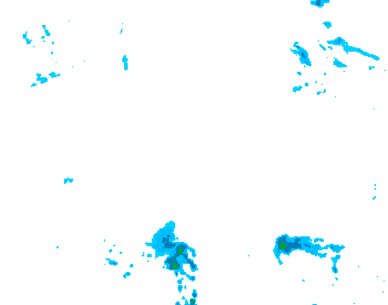 GDPS precipitation 210 hour forecast chart for Canada based on 2026/04/19 0000Z data