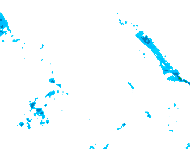 GDPS precipitation 072 hour forecast chart for Canada based on 2026/04/19 1200Z data