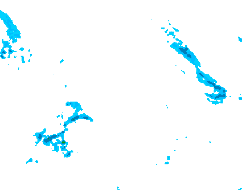 GDPS precipitation 078 hour forecast chart for Canada based on 2026/04/19 1200Z data