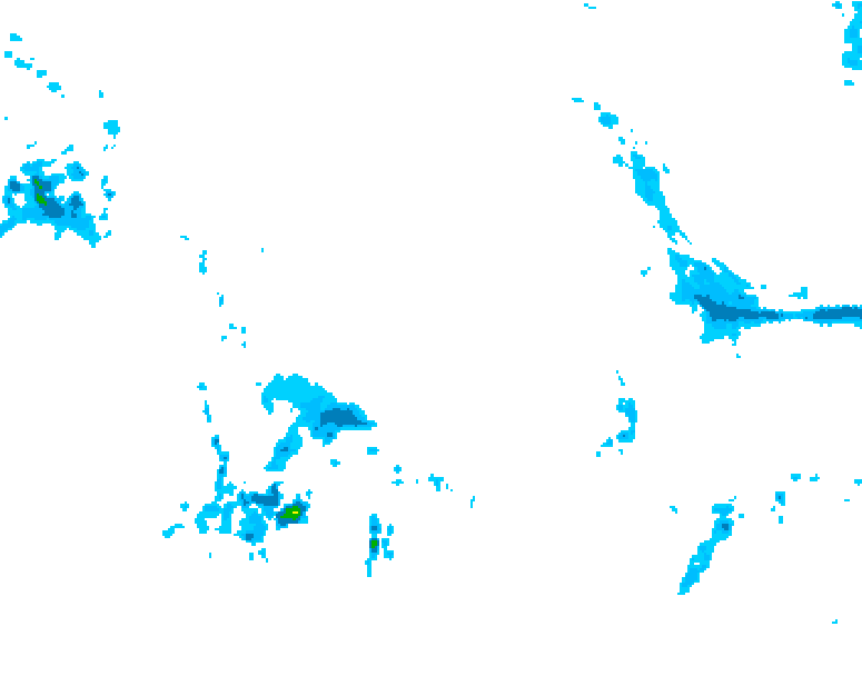 GDPS precipitation 090 hour forecast chart for Canada based on 2026/04/19 1200Z data