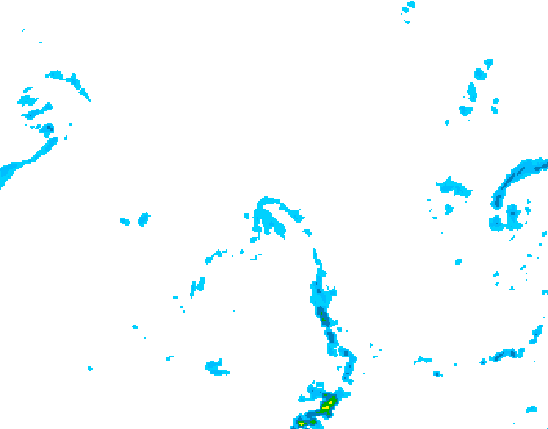 GDPS precipitation 138 hour forecast chart for Canada based on 2026/04/19 1200Z data