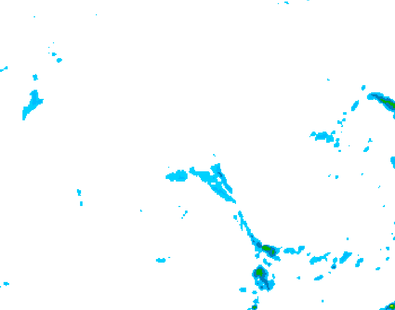 GDPS precipitation 150 hour forecast chart for Canada based on 2026/04/19 1200Z data