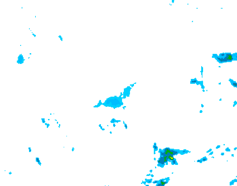 GDPS precipitation 156 hour forecast chart for Canada based on 2026/04/19 1200Z data