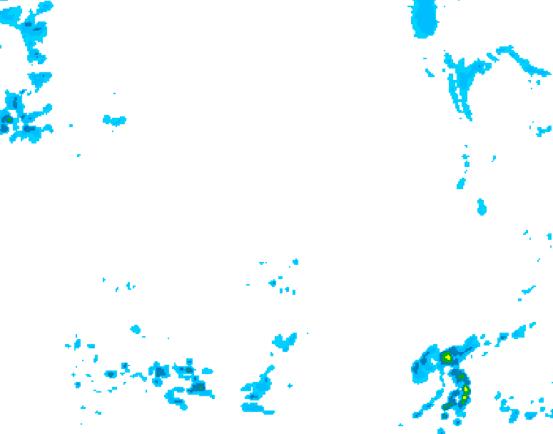 GDPS precipitation 180 hour forecast chart for Canada based on 2026/04/19 1200Z data