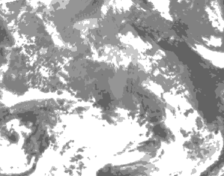 GDPS total cloud 060 hour forecast chart for Canada based on 2026/04/19 1200Z data