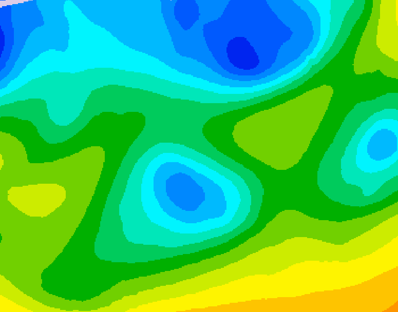 GDPS 500 millibar geopotential height 162 hour forecast chart for Canada based on 2026/04/20 0000Z data