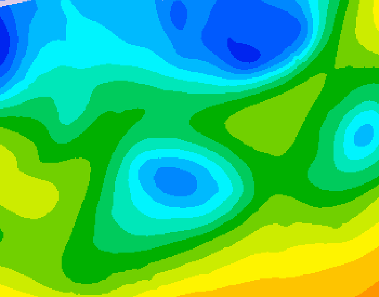 GDPS 500 millibar geopotential height 168 hour forecast chart for Canada based on 2026/04/20 0000Z data
