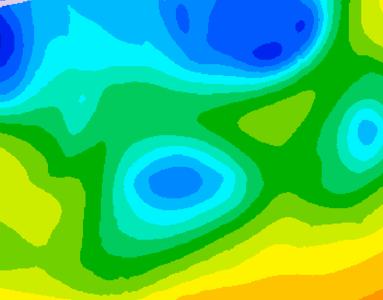 GDPS 500 millibar geopotential height 174 hour forecast chart for Canada based on 2026/04/20 0000Z data