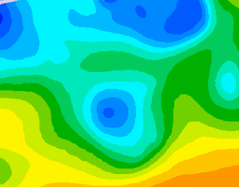 GDPS 500 millibar geopotential height 204 hour forecast chart for Canada based on 2026/04/20 0000Z data