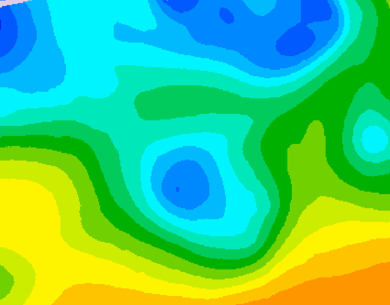 GDPS 500 millibar geopotential height 210 hour forecast chart for Canada based on 2026/04/20 0000Z data