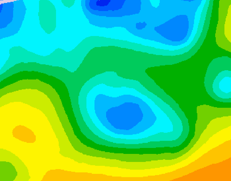GDPS 500 millibar geopotential height 228 hour forecast chart for Canada based on 2026/04/20 0000Z data