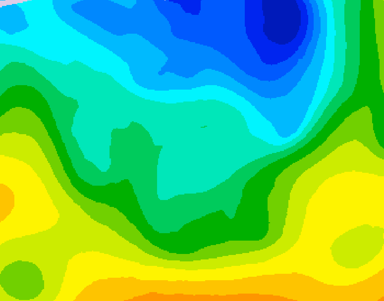 GDPS 500 millibar geopotential height 210 hour forecast chart for Canada based on 2026/04/20 1200Z data